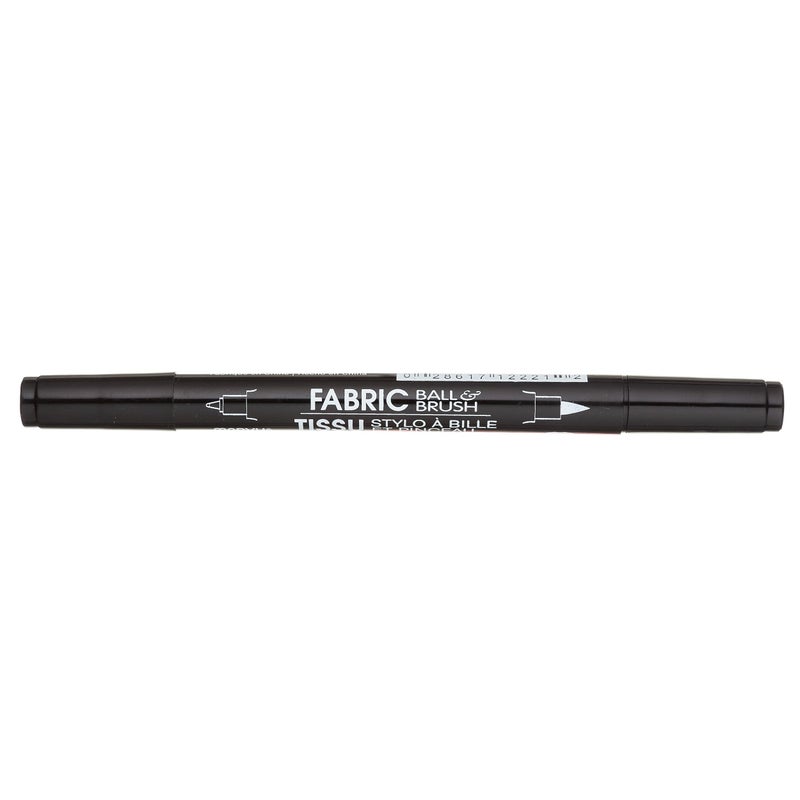 Marvy Uchida Uchida 122-C-1 Marvy Fabric Ball and Brush Marker, Black - Image 3